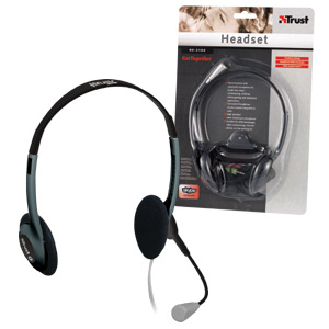 TRUST HS-2100 Headset Skype