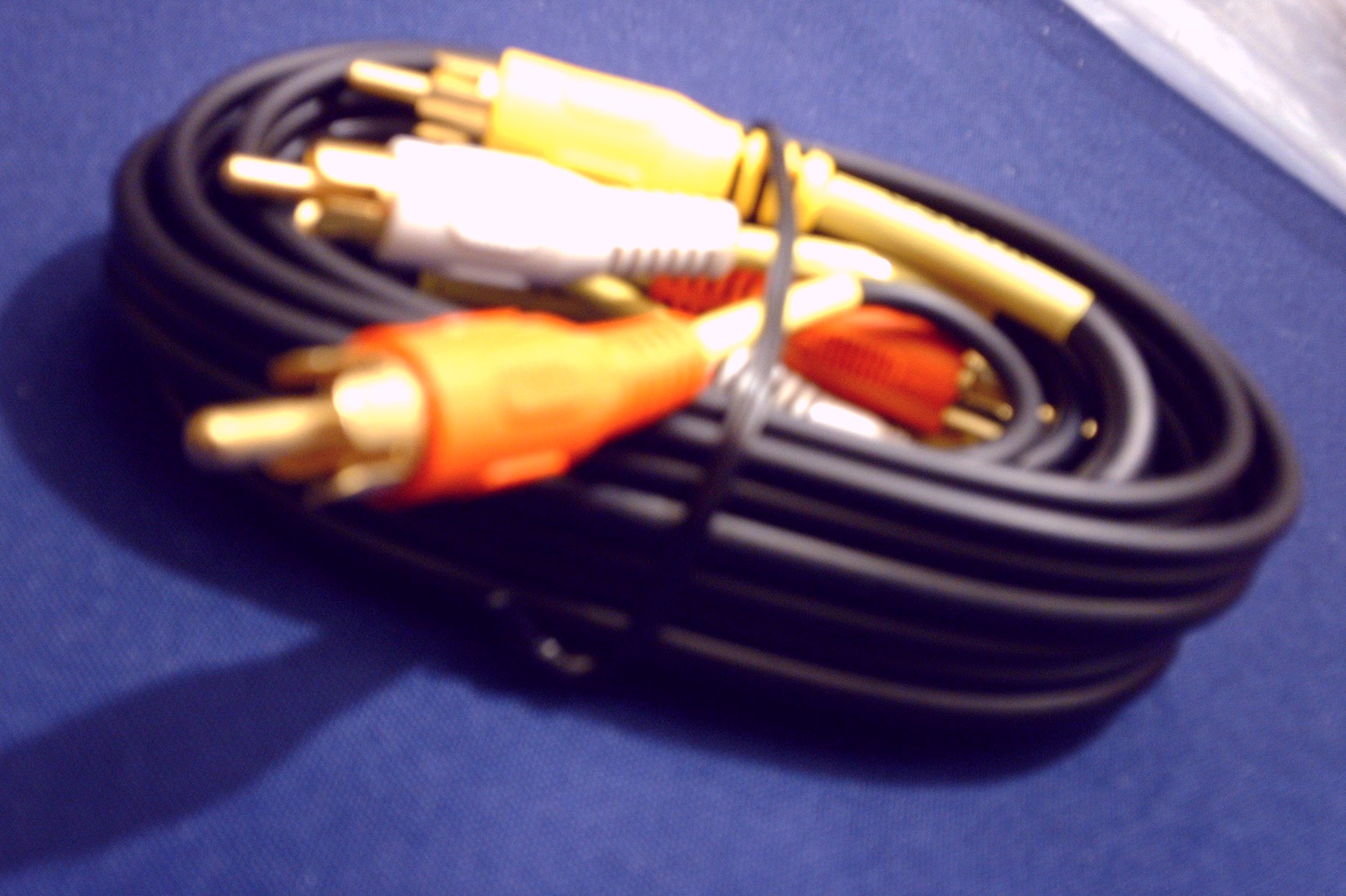 Camcorder to Video Lead 3 RCA Plug to 3 RCA 1.5M