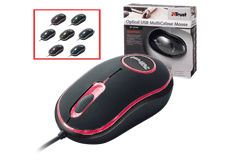 TRUST MI-2330 Optical USB Multicolour Mouse