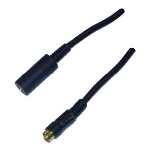 S-Video / S-VHS Extension Cable 1.5M Gold Contacts