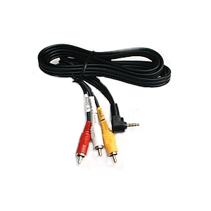 Digital Camera to 3 x Phono Lead 1.5M