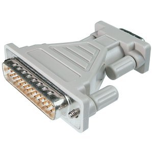 Serial Port Adaptor DB9 Female to DB25 Male