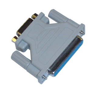 Serial Port Adaptor DB9 Female to DB25 Female