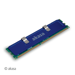 Akasa AK-171 Aluminium Memory RAM Sink DDR / SDRAM BLUE