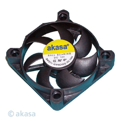 Akasa 50mm x 10mm Cooling Fan Medium Speed OEM Version