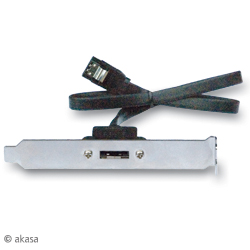 Akasa eSATA PCI Backplate Adaptor