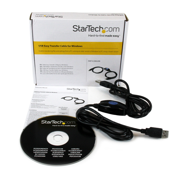 Startech USB Easy Transfer Cable for Windows 8 Upgrade 65030831031 eBay